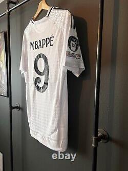 REAL MADRID 2024/2025 Soccer Home Jersey #9 Mbappe