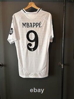 REAL MADRID 2024/2025 Soccer Home Jersey #9 Mbappe