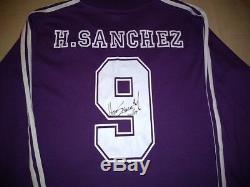 REAL MADRID 90s Retro Jersey signed autographed HUGO SANCHEZ Proof MEXICO Legend