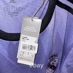 REAL MADRID Away Kit 2022-23 Benzema 9 USA Tour Number Set Size Large with Box