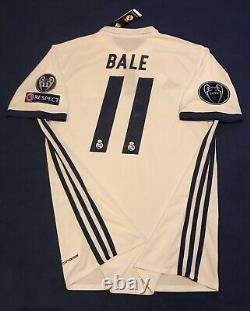 REAL MADRID BALE SOCCER JERSEY FINAL CARDIFF 2017 vs JUVENTUS MEXICO AMERICA USA