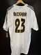 REAL MADRID BECKHAM 2004-2005 ORIGINAL JERSEY Size XL