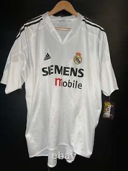 REAL MADRID BECKHAM 2004-2005 ORIGINAL JERSEY Size XL