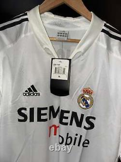 REAL MADRID BECKHAM 2004-2005 ORIGINAL JERSEY Size XL