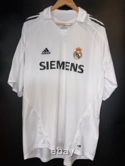 REAL MADRID BECKHAM 2005-2006 ORIGINAL JERSEY Size XL