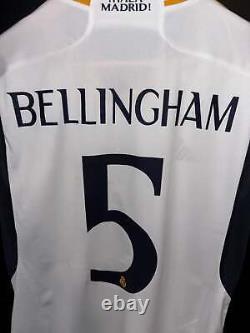 REAL MADRID BELLINGHAM 2023-2024 ORIGINAL JERSEY Size M