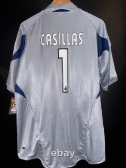 REAL MADRID CASILLAS 2004-2005 ORIGINAL JERSEY Size M