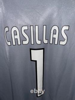 REAL MADRID CASILLAS 2004-2005 ORIGINAL JERSEY Size M