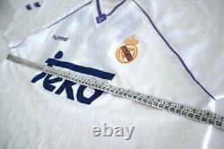 REAL MADRID CF 1991/92 Hummel Home Football Shirt XL Mens Vintage Soccer Jersey