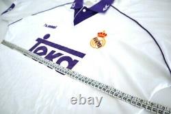 REAL MADRID CF 1993/94 Hummel Home Football Shirt XL Mens Vintage Soccer Jersey