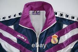 REAL MADRID CF 1994/95 KELME Training Football Jacket M Vintage Track Top Soccer