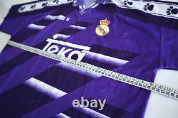 REAL MADRID CF 1994/96 Kelme Away Football Shirt L Mens Vintage Soccer Jersey