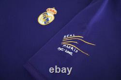 REAL MADRID CF 2001/02 Adidas Centenario Football Shirt L Third Soccer Jersey