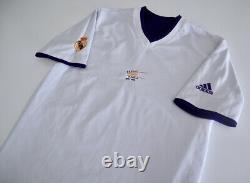 REAL MADRID CF 2001/02 Adidas Centenario Football Shirt L Third Soccer Jersey