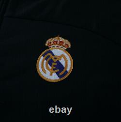 REAL MADRID CF 2001/02 Adidas Training Football Jacket YXL Soccer Track top