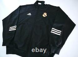 REAL MADRID CF 2001/02 Adidas Training Football Jacket YXL Soccer Track top