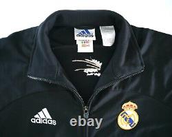 REAL MADRID CF 2001/02 Adidas Training Football Jacket YXL Soccer Track top