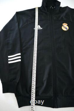 REAL MADRID CF 2001/02 Adidas Training Football Jacket YXL Soccer Track top