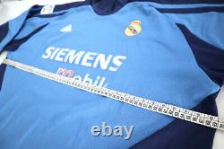 REAL MADRID CF 2002/03 Goalkeeper Football Shirt XL ADIDAS Vintage Soccer Jersey