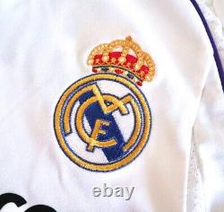 REAL MADRID CF 2007/08 Adidas Home Football Shirt M Mens Vintage Soccer Jersey