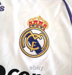 REAL MADRID CF 2007/08 RAUL Adidas Home Football Shirt S Mens Soccer Jersey