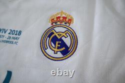 REAL MADRID CF 2017/18 ADIDAS Champions League Football Shirt M Soccer Jersey