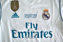 REAL MADRID CF 2017/18 ADIDAS Champions League Football Shirt M Soccer Jersey
