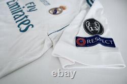 REAL MADRID CF 2017/18 ADIDAS Champions League Football Shirt M Soccer Jersey