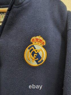 REAL MADRID CF ADIDAS Training Fleece Football Jacket M Tall Soccer Track Top