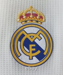 REAL MADRID FC 2015/16 HOME SOCCER WHITE JERSEY adidas S12652 RONALDO #7 Size L