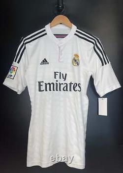 REAL MADRID JAMES RODRIGUEZ 2014-2015 ORIGINAL JERSEY Size S