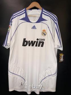 REAL MADRID RAMOS 2007-2008 ORIGINAL JERSEY Size XL
