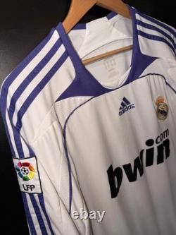 REAL MADRID RAMOS 2007-2008 ORIGINAL JERSEY Size XL