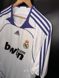 REAL MADRID RAMOS 2007-2008 ORIGINAL JERSEY Size XL REAL MADRID RAMOS 2007-2008 ORIGINAL JERSEY Size XL