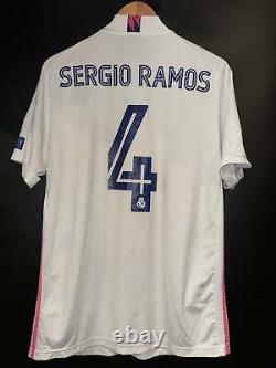 REAL MADRID RAMOS 2020-2021 ORIGINAL JERSEY Size L