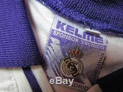 REAL MADRID RETRO third shirt jersey KELME 1996-1997 Galacticos adult SIZE L