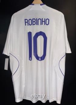 REAL MADRID ROBINHO 2007-2008 ORIGINAL JERSEY Size L