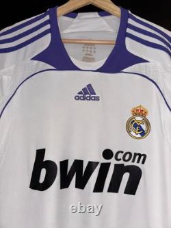 REAL MADRID ROBINHO 2007-2008 ORIGINAL JERSEY Size L
