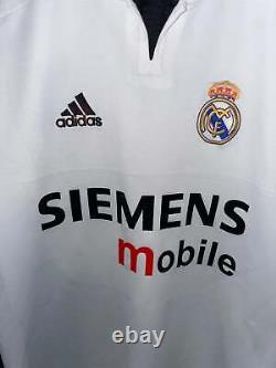 REAL MADRID RONALDO 2003-2004 ORIGINAL JERSEY Size S