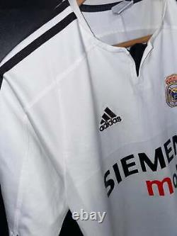 REAL MADRID RONALDO 2003-2004 ORIGINAL JERSEY Size S