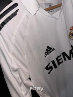 REAL MADRID RONALDO 2005-2006 ORIGINAL JERSEY Size M