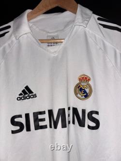 REAL MADRID RONALDO 2005-2006 ORIGINAL JERSEY Size M
