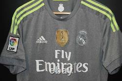 REAL MADRID RONALDO 2015-2016 ORIGINAL away JERSEY Size M (VERY GOOD)