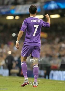 REAL MADRID RONALDO 2016 2017 AWAY FOOTBALL SHIRT SOCCER JERSEY szS ADIDAS