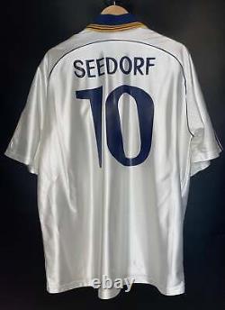 REAL MADRID SEEDORF 1998-1999 ORIGINAL JERSEY Size L