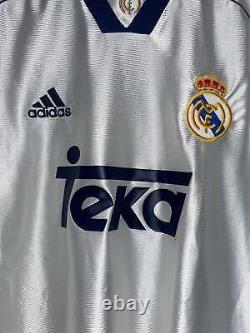 REAL MADRID SEEDORF 1998-1999 ORIGINAL JERSEY Size L