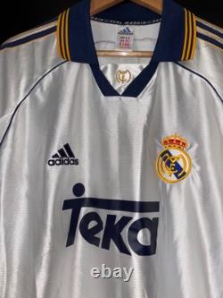 REAL MADRID SEEDORF 1998-1999 ORIGINAL JERSEY Size L