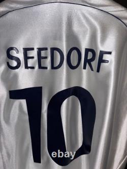 REAL MADRID SEEDORF 1998-1999 ORIGINAL JERSEY Size XL