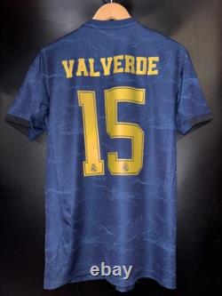 REAL MADRID VALVERDE 2019-2020 ORIGINAL JERSEY Size M