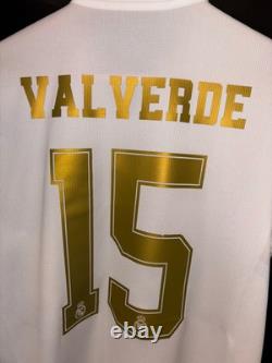 REAL MADRID VALVERDE 2019-2020 ORIGINAL JERSEY Size M